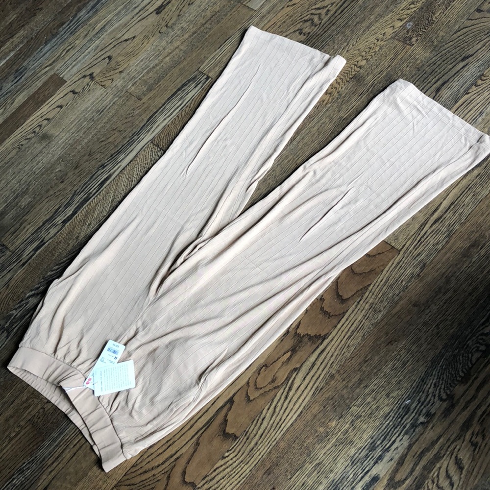 EUC Hana Tajima for Uniqlo flare pant w/ elastic waist